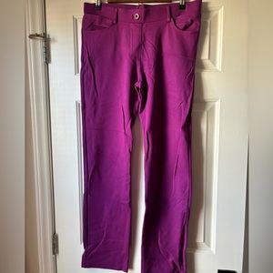 Magenta Betabrand 7 POCKET Dress Pant Yoga Pant